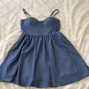 Blue Denim Dress